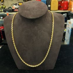 14k Solid Rope Chain 41328-1