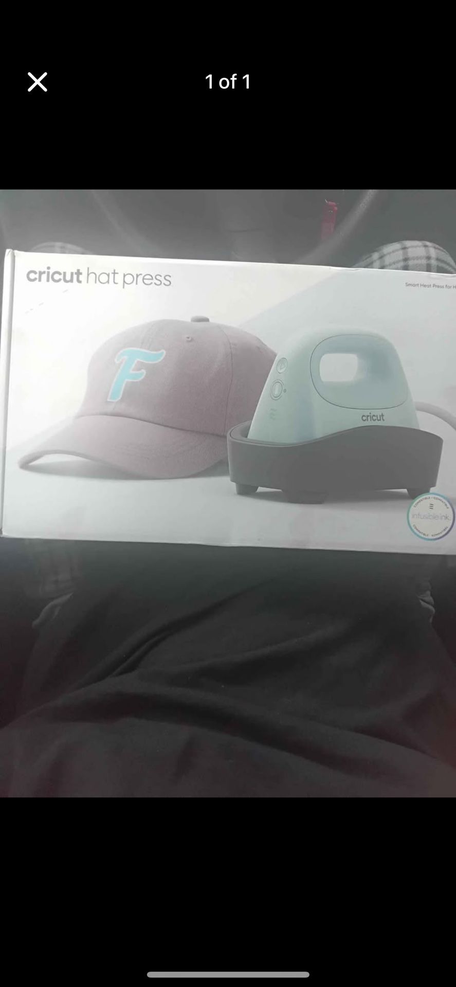 Cricut hat press