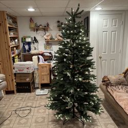 Christmas Artificial Tree With Light And Stand