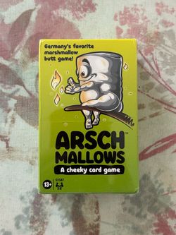 Hasbro Gaming Arschmallows Card Game Strategy Party  2 to 6 Players | Ages 13+