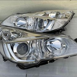 10-14 Subaru Outback / Legacy Headlights Faros Calaveras Micas Luces Lamps