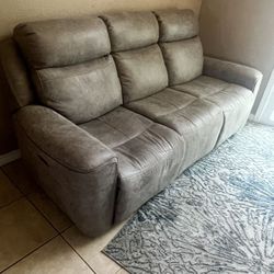 Living Spaces Couch And Chair 