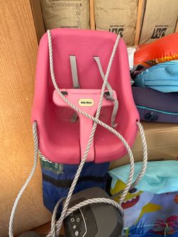 Little tikes pink swing