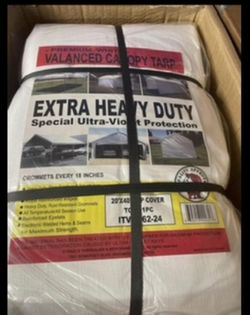 Lona extra heavy dury 20 x 40 ft.