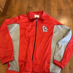 New without tags men’s St. Louis Cardinals zipper jacket shipping available