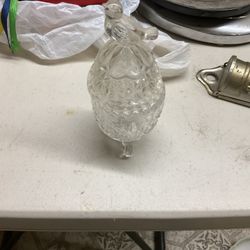 Clear Glass Egg Cup