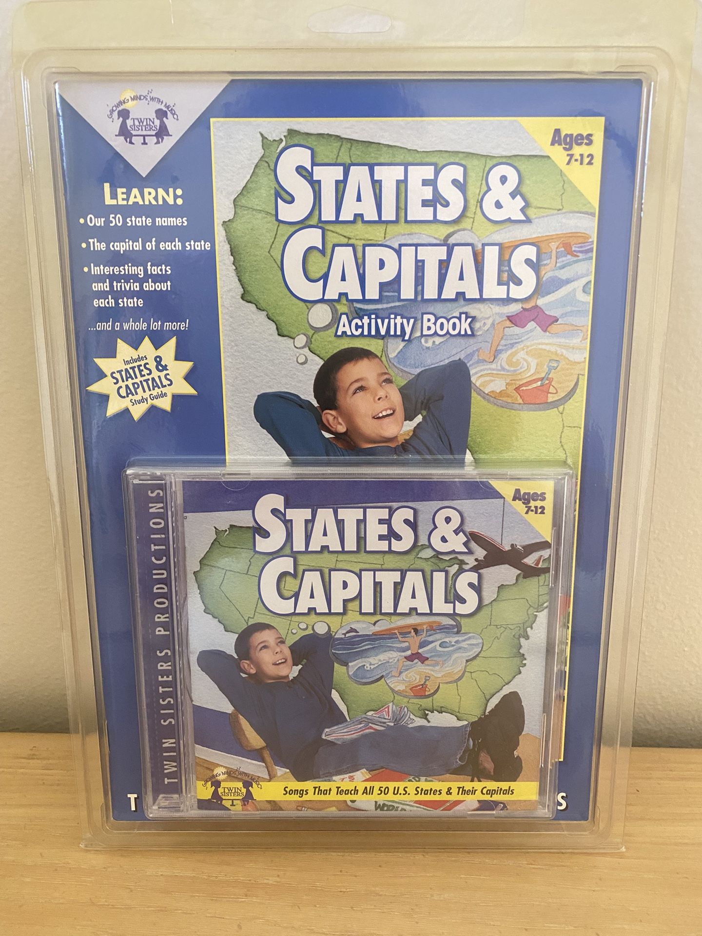 States & Capitals CD - Songs That Teach The 50 States & Their Capitals $7