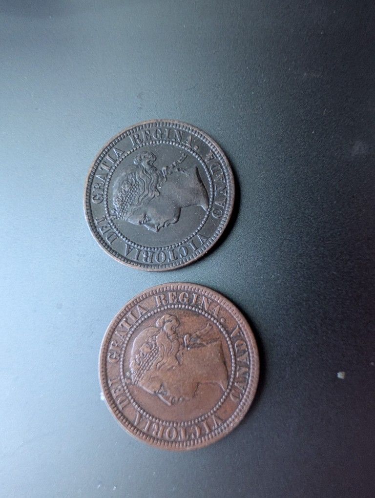 1888 Canada And 1899 Large Cents