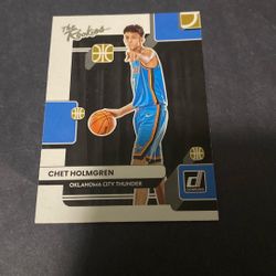 Chet Holmgren The Rookies 2022-23 Donruss #2