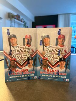 2026 Topps Update Series Baseball Hobby Box – Factory Sealed (2 Available)