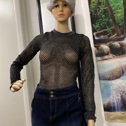 Ladies Fishnet Bodysuit 