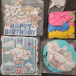 Cinnamoroll birthday theme $10
