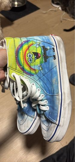 Spongebob multicolor van shoes