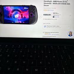 Legion Go S Z2 Go W/Killswitch case and DBrand Skin