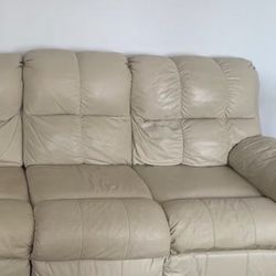 leather sofa 