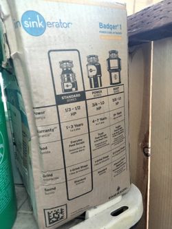 Brand New Garbage Disposal