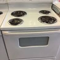 *** COIL TOP STOVE - White