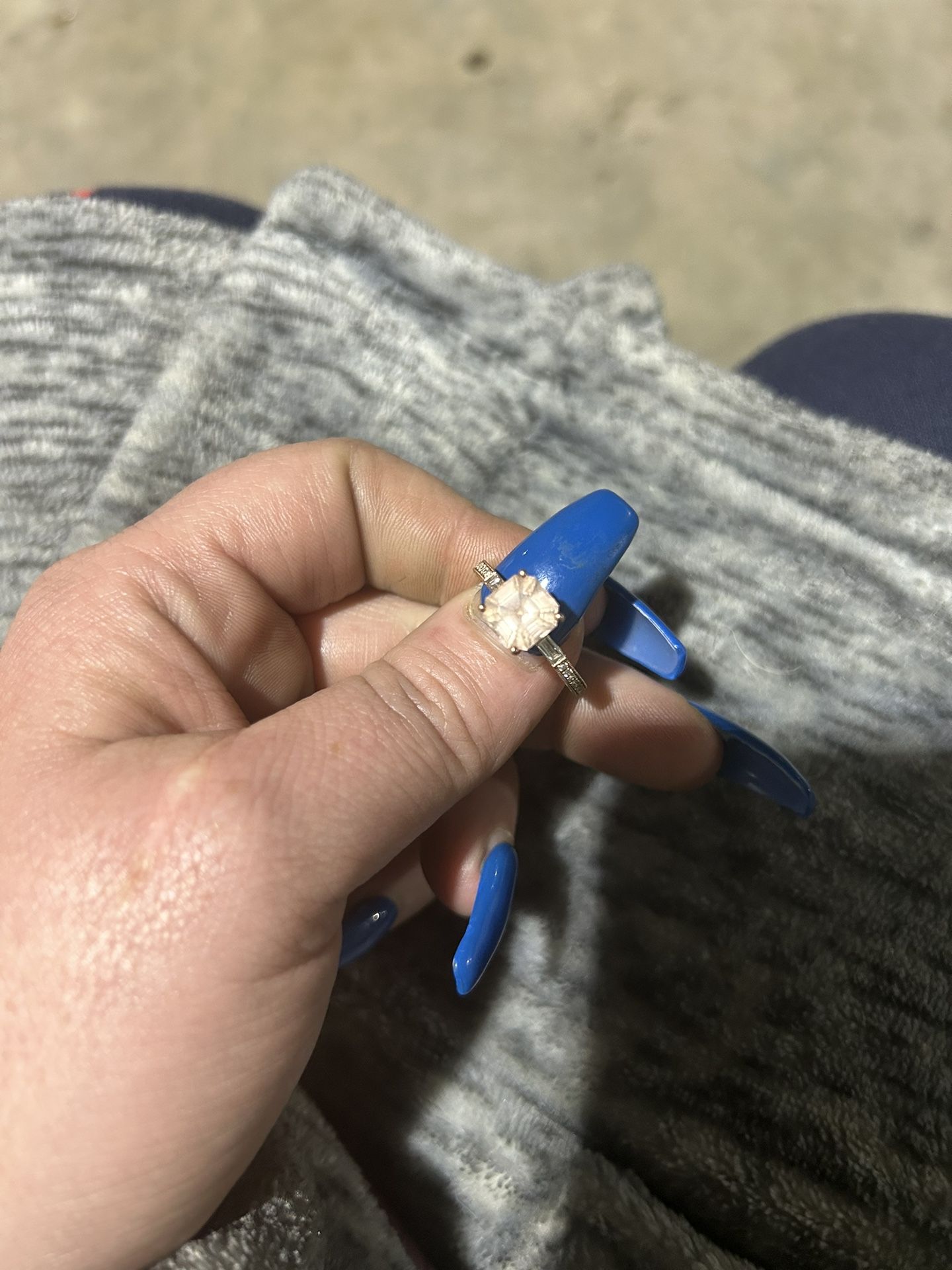 Neil Lane Morganite/diamond/rose Gold Engagement Ring