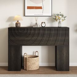 Black Console Table Entryway Living Room