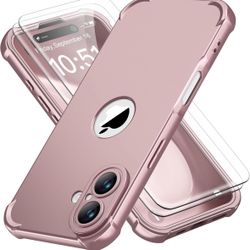 IPhone 16 Case, with 2 x Screen Protectors
