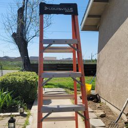 6 Ft Louisville 375lb Rated Ladder