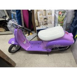 Motorcycle Razor Kids Purple