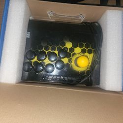 Qanba  Arcade Joystick Honeycomb For PC And Playstation 