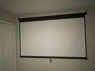92” projector screen