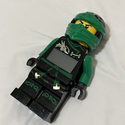 9" Rare Lego Ninjago Lloyd Figurine Clock