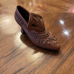 Just the Right Shoe by Raine - Courtly Riches - Miniature Shoe - Collector’s Piece
