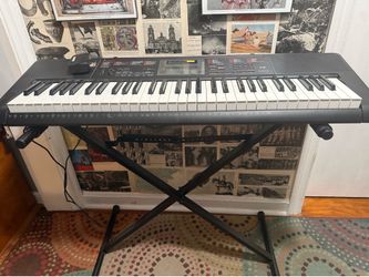 Casio CTK-2090 keyboard and stand