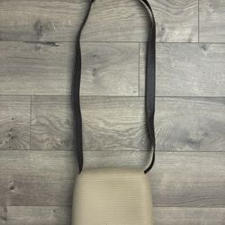 O Pocket Bag FullSpot Italian Crossbody Slide Purse Made In Italy Beige Brown