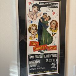 Framed Movie Poster From The 50S – Frank Sinatra