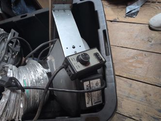 Vortex 6 inch inline fan with Variable Speed Controller with Power Supply