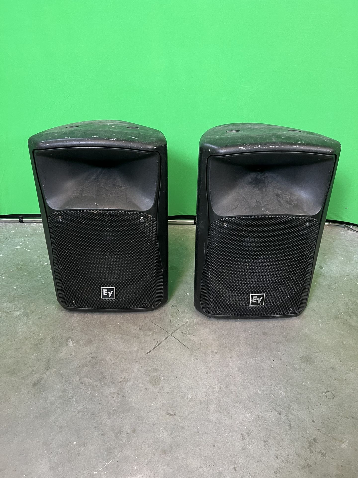 Pair Electro-Voice EV ZX4 15" Passive Loudspeaker PA /Wedge Monitor Speaker 400w