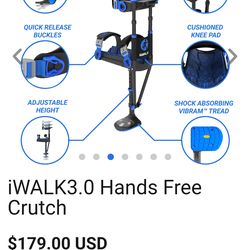 Iwalk hands free crutch