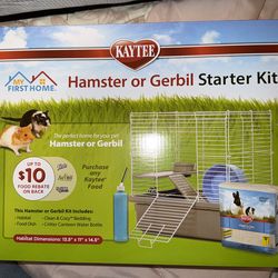 Hamster cage starter kit