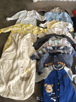 Baby clothes sizes 6-9 months take all in good condition, all for $100