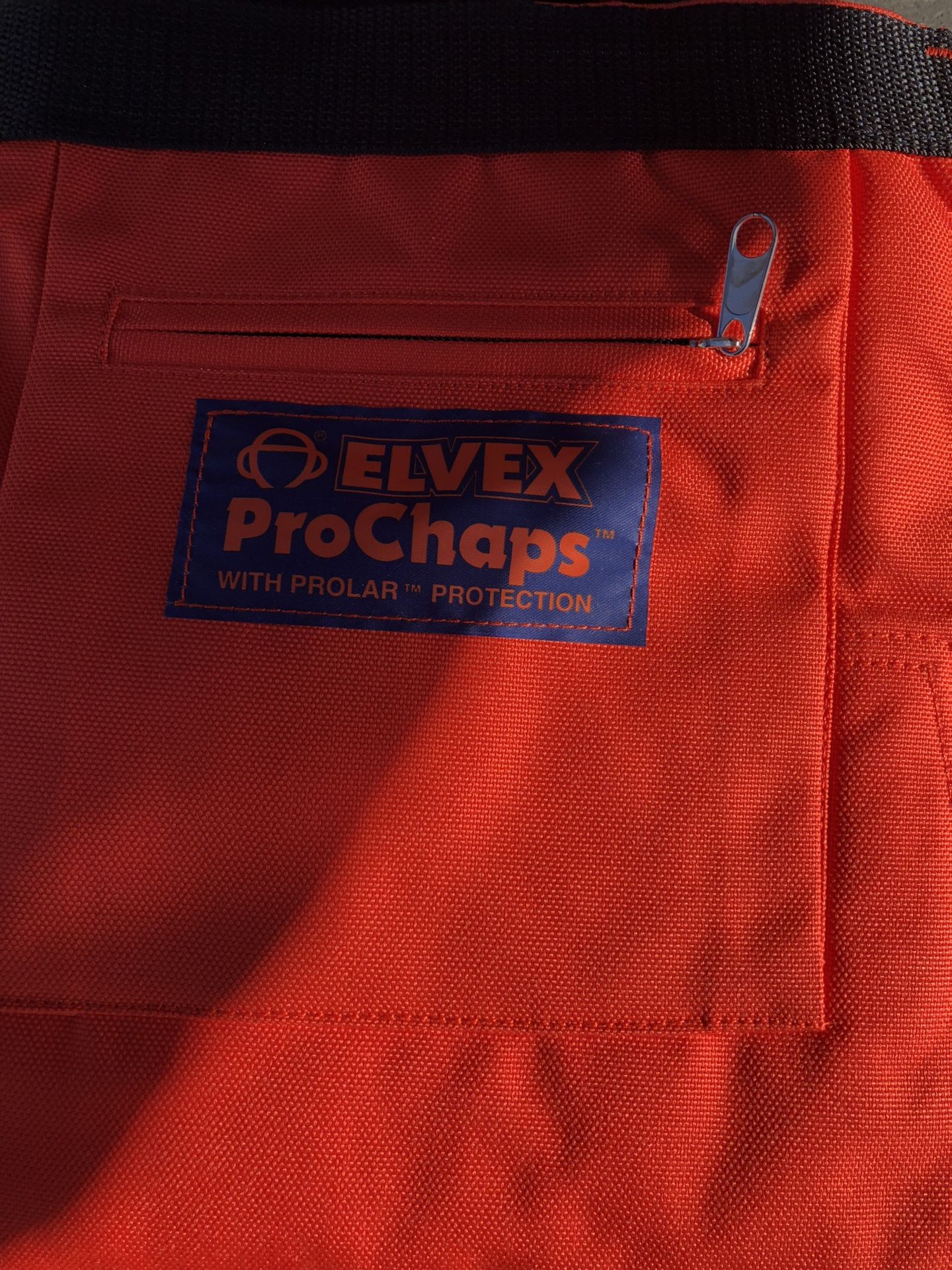 New Elvex ProChaps, chainsaw chaps
