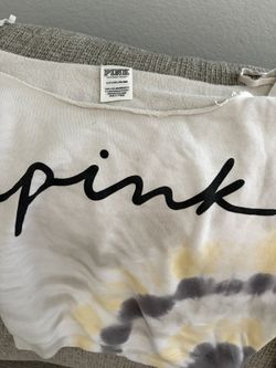 Pink Crop Sweatshirt