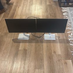 2 Dell Monitors 