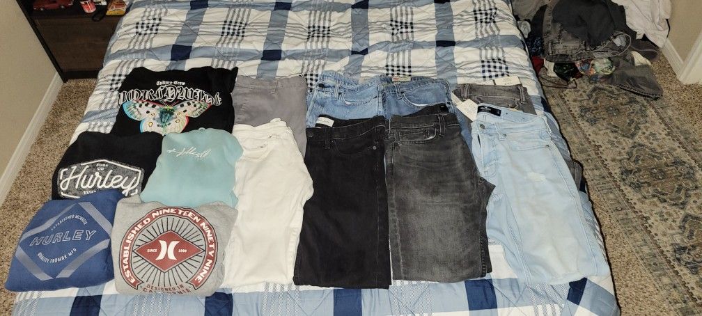 Denim Jeans and Hoodies 