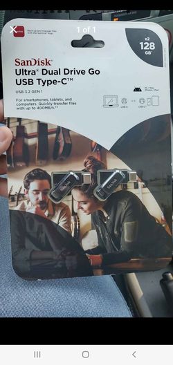 SanDisk Ultra Dual Drive Go USB Type-C 128GB 2-Pack