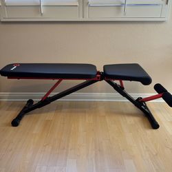 Adjustable Weight Bench, Folding Weight Lifting Bench, Workout Bench for Home, Incline/Decline Bench for Full Body Workout