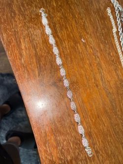 7 1/2 in 925 Sterling Silver Bracelet Exotic
