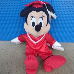 Disney Minnie Mouse Graduation Plush Kcare