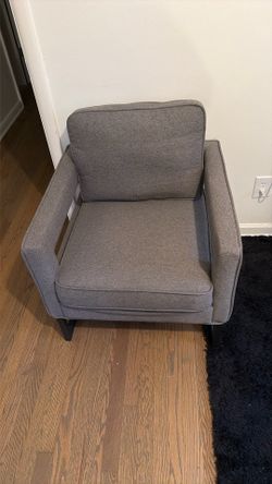 Grey Arm Chair