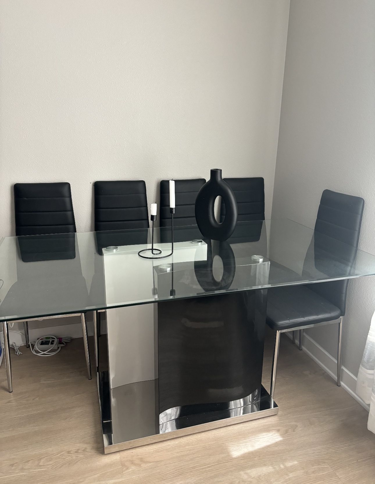 Modern Glass Dining Table