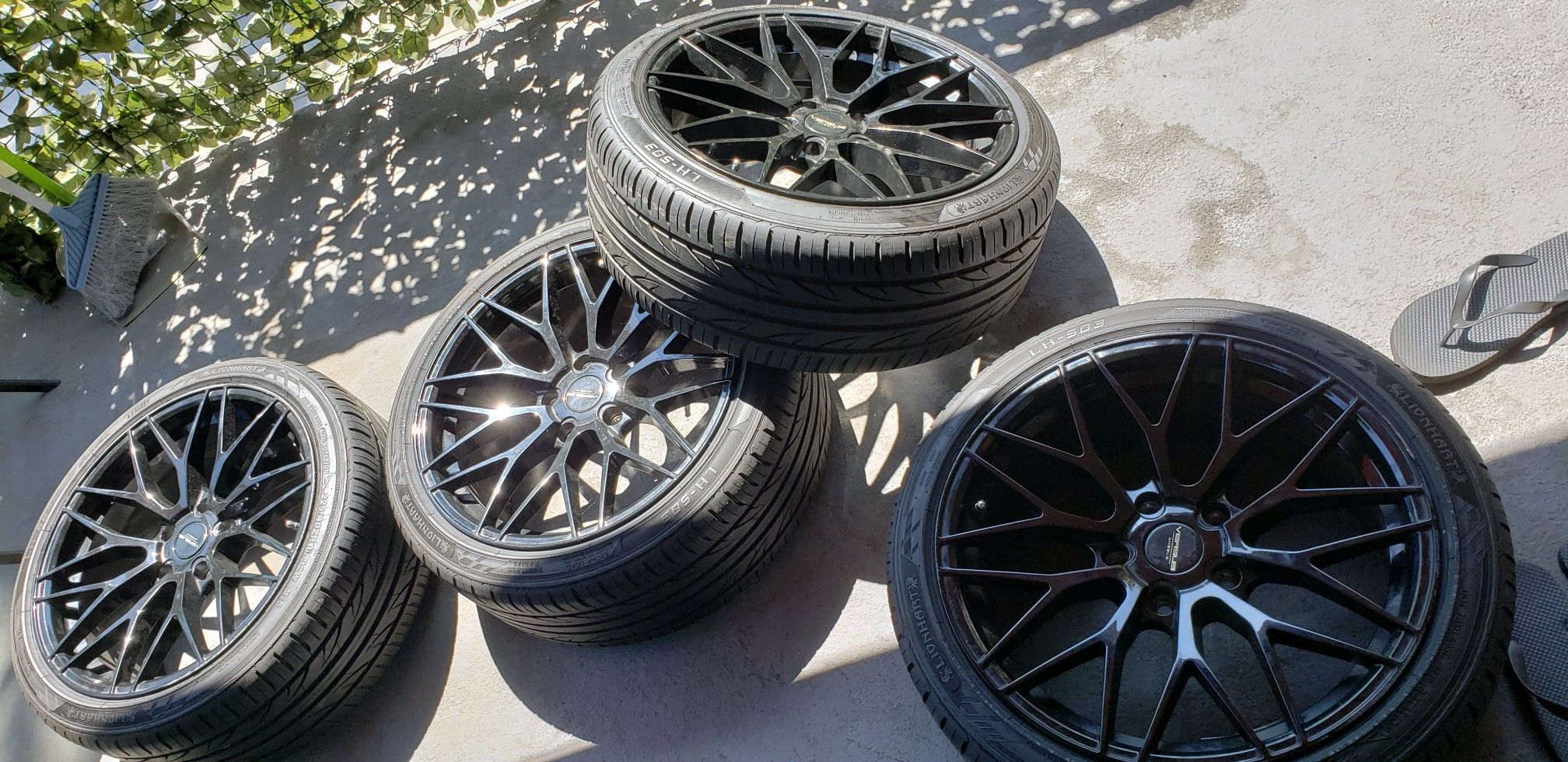 Rims & Tires for BMW sedan 5series, 225/40/18