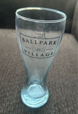 St. Louis Cardinals Ballpark Village Beer Pilsner Glass Fox Sports Midwest Live!